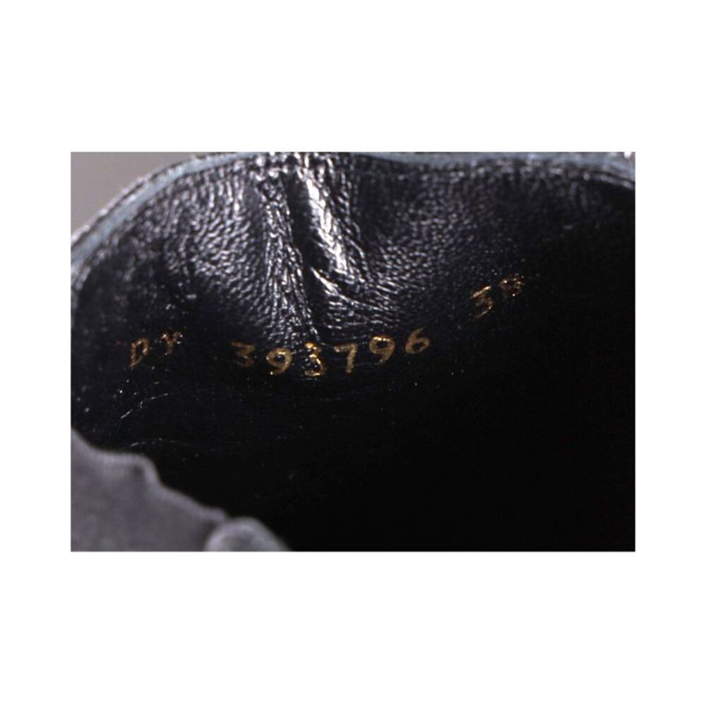Saint Laurent High Heel Chelsea Boots in Black Leather - Picture 7 of 7